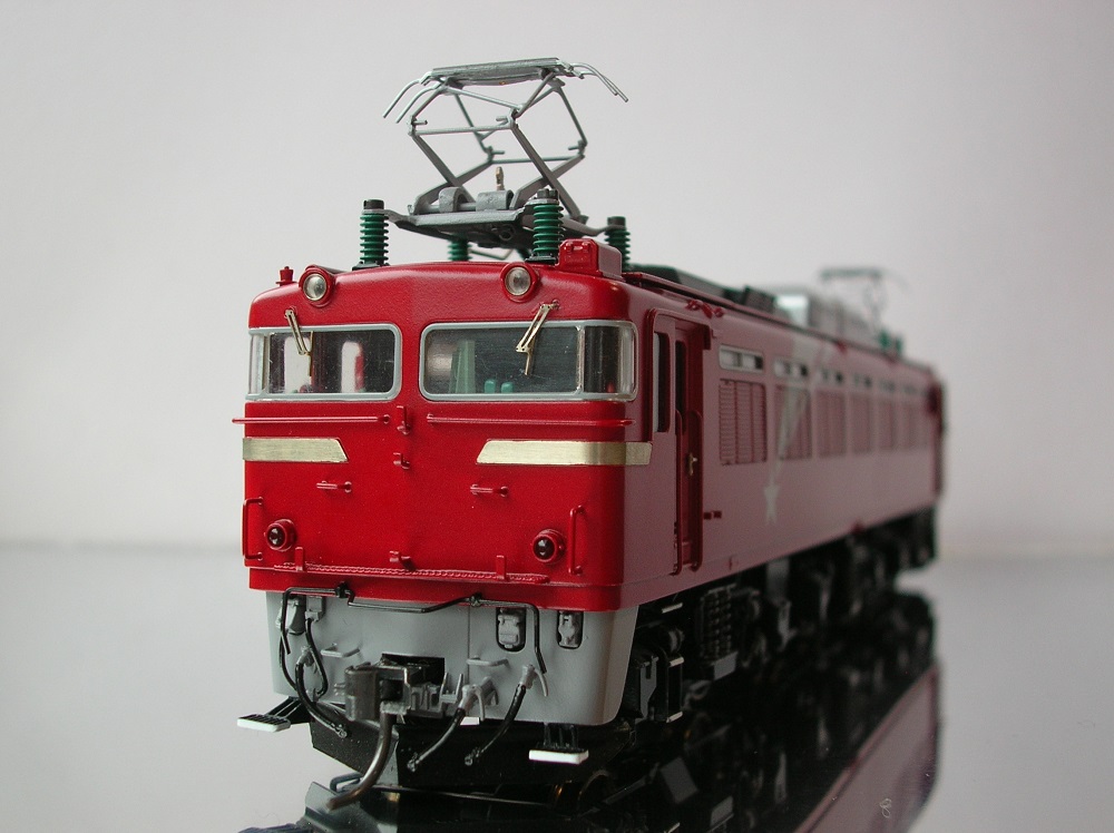 格安好評希少 天賞堂 EF81 北斗星色 12003 交直両用電気機関車 鉄道模型　HOゲージ 機関車