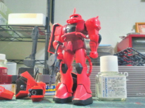 シャア専用ザク製作記　０７.JPG