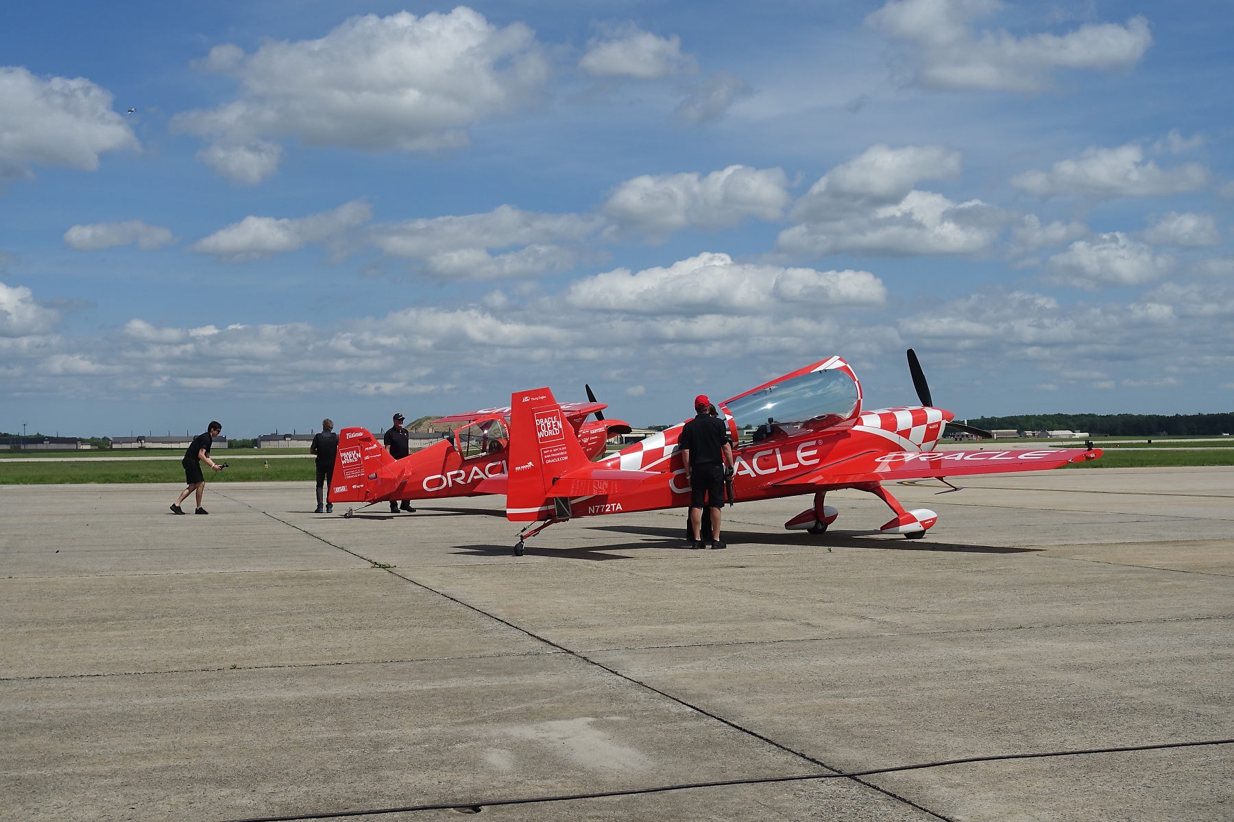 アンドリューズ航空ショー19 Day1 Fri Team Oracle Air Shows Enjoy Wheelchair Life 楽天ブログ