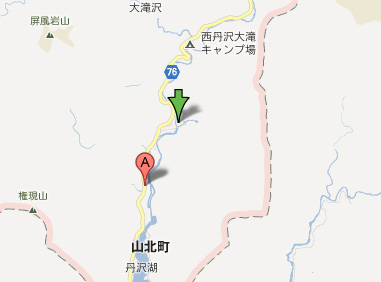 中川温泉 地図