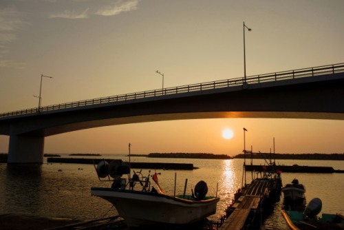 出雲崎夕日ライン橋　2016.06.17