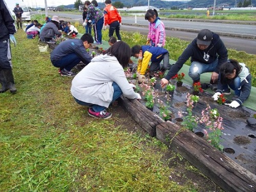 クラピアは芝と違って皆で植えることが出来る 緑の温もりを感じる庭づくり 北限のクラピア 楽天ブログ