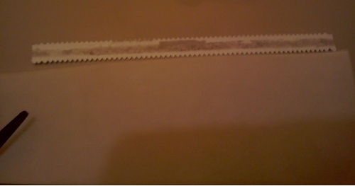 両面テープ切る