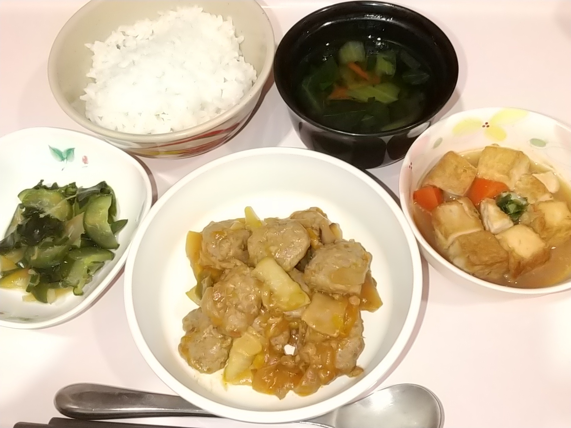 肉団子と野菜の甘酢炒め