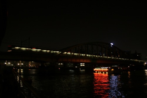 Chuo-Sobu Line E231 Series crossing Sumida River