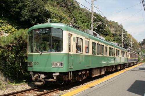 1501F set of Enoshima Electric Railway 1000 Series