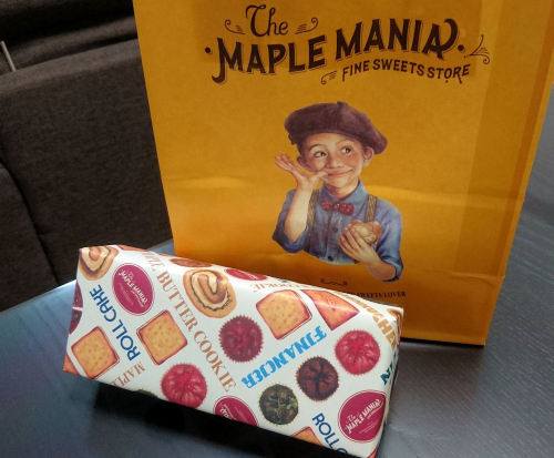 ザ・メープルマニア　メープルバタークッキー　東京駅　お土産
