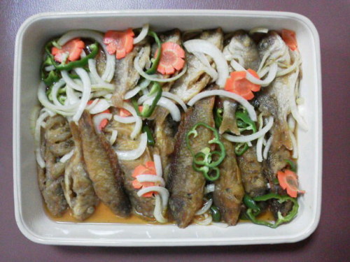 魚釣り（１０／３０）南蛮漬け