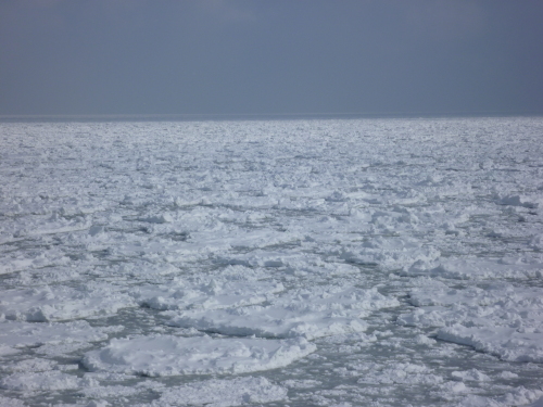 冬の流氷