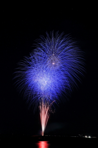 出雲崎町船まつり　花火　2015.08.15