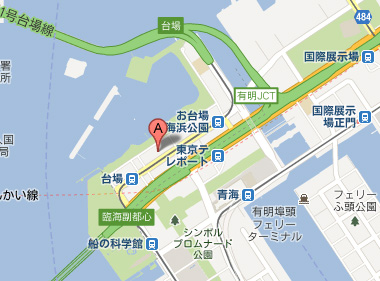 アクアシティお台場 地図