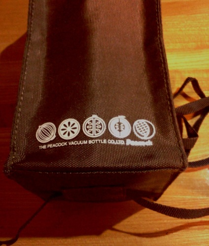 peacockポーチリボン