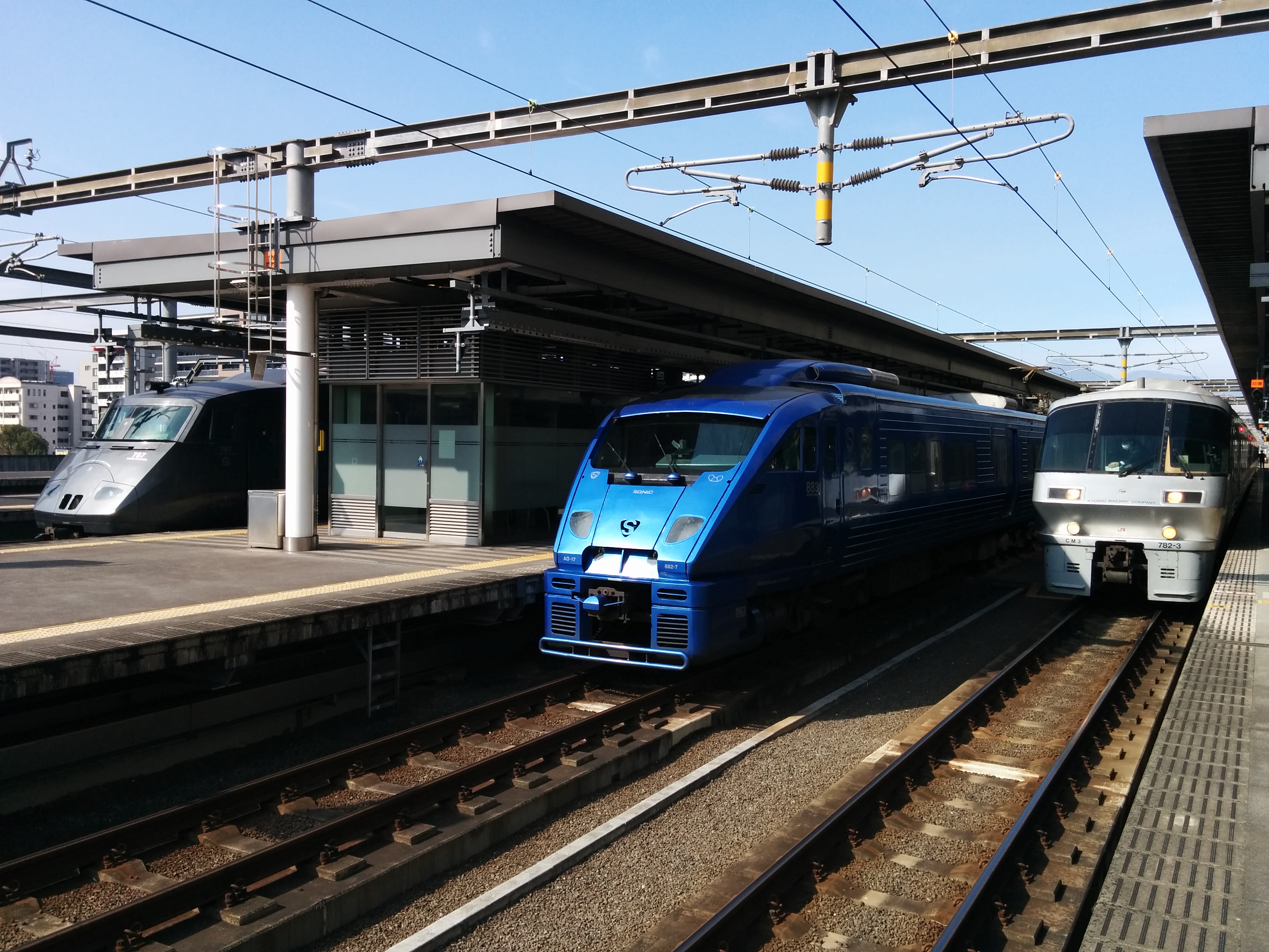 大分駅で列車撮影 Nishikenのホームページ 楽天ブログ