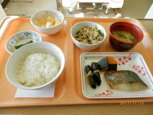 09昼食さわらの味噌漬け焼き.JPG