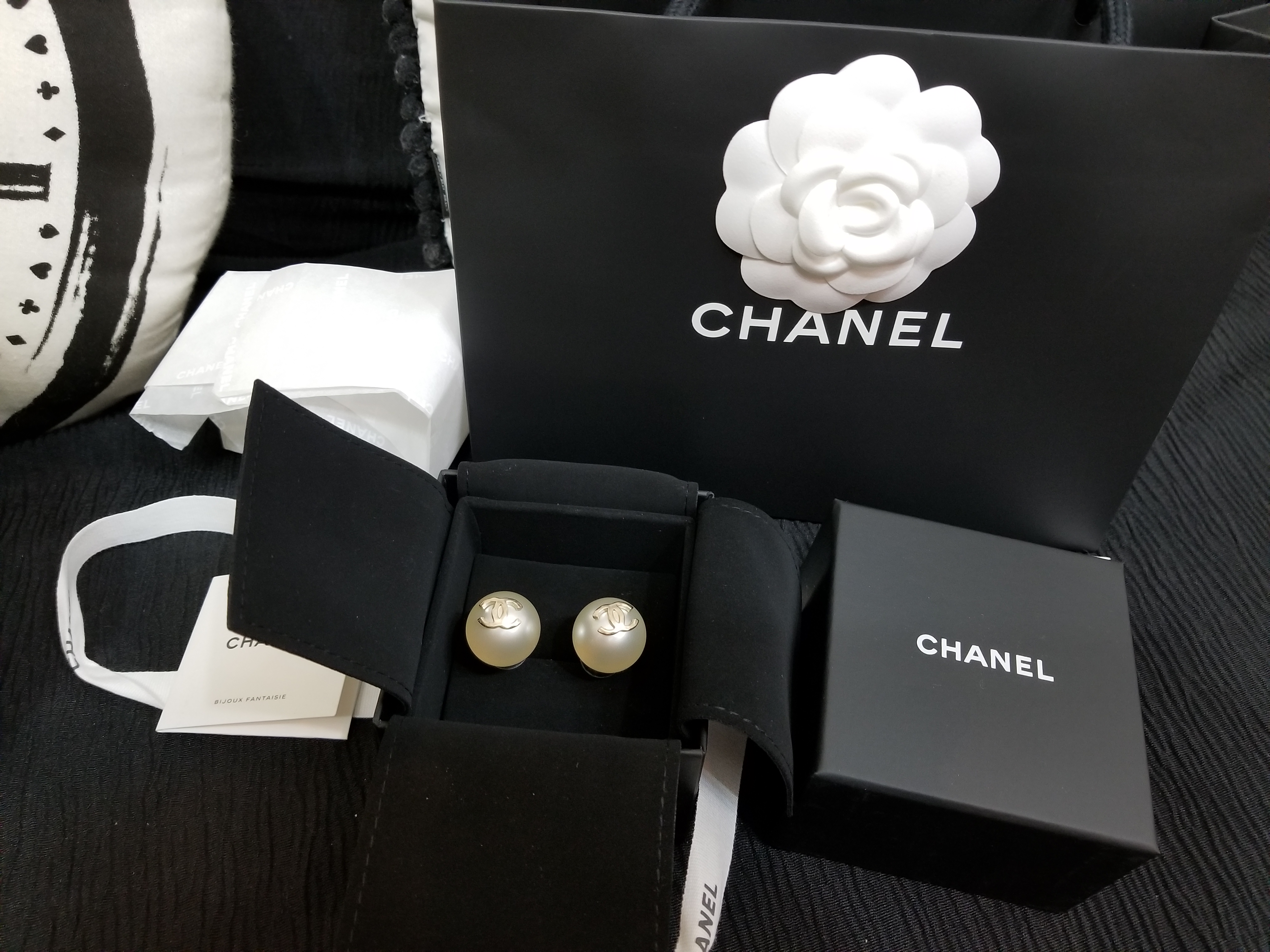 CHANELビッグパールピアス♪ | mindhacker(*'ω'*) - 楽天ブログ