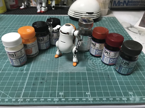 メカトロウィーゴ 基本塗装完了~ Jun1の勝手気ままなblog 楽天ブログ