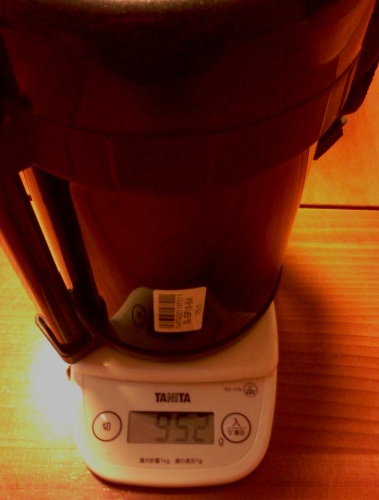 象印SL-GF18-BA総重量