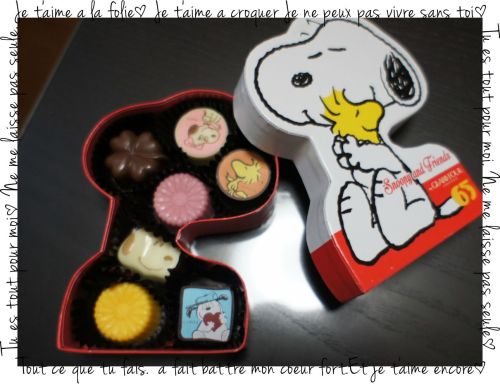 チョコレート スヌーピー