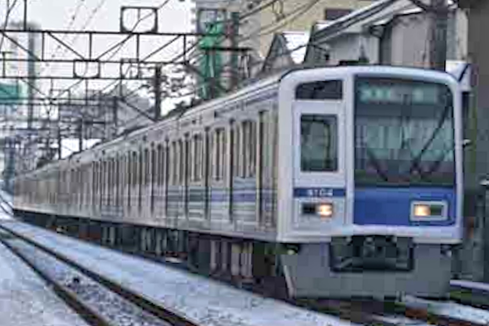 雪の中を走る西武池袋線 | 花見友紀の「鉄道のある日常」 - 楽天ブログ