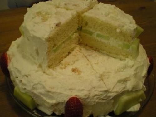 クリスマスケーキ2段目中身.JPG