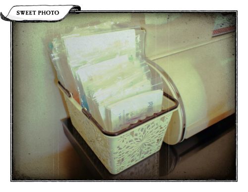 100円ショップ　セリア　バスケット