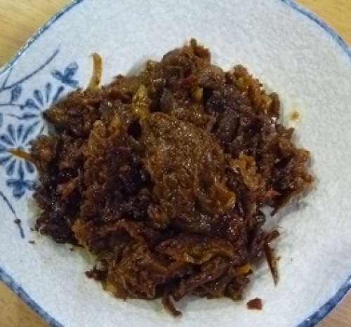 牛肉のしぐれ煮