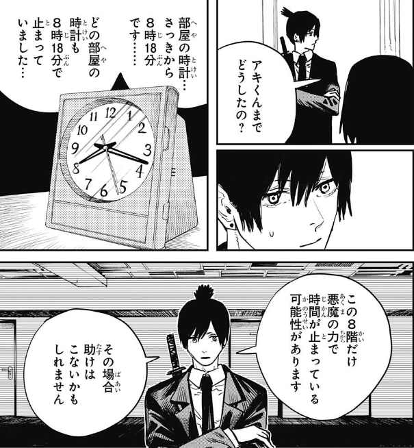 ずっと８時18分