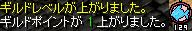 ギルドレベルアップ