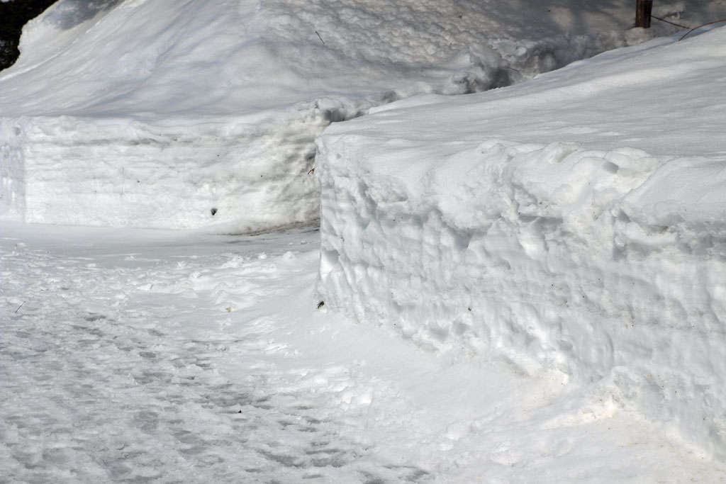 県道上高地線・大正池付近