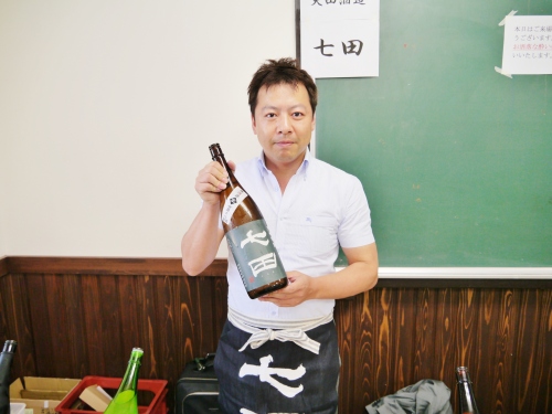 天山酒造　七田氏