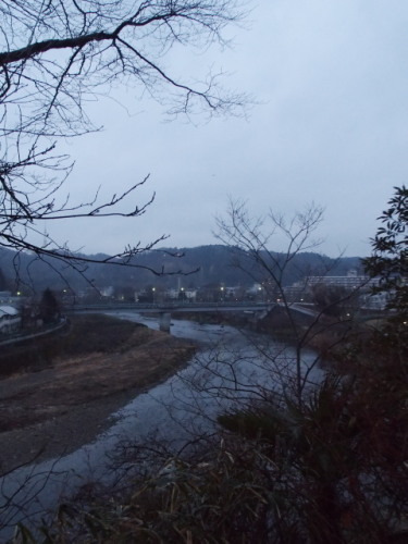 今年最後の広瀬川20141231