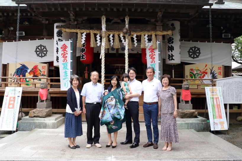 仙台市太白区 愛宕神社でお宮参りの記念写真を出張撮影 はれのひ写真 仙台の保育士カメラマンのブログ 楽天ブログ