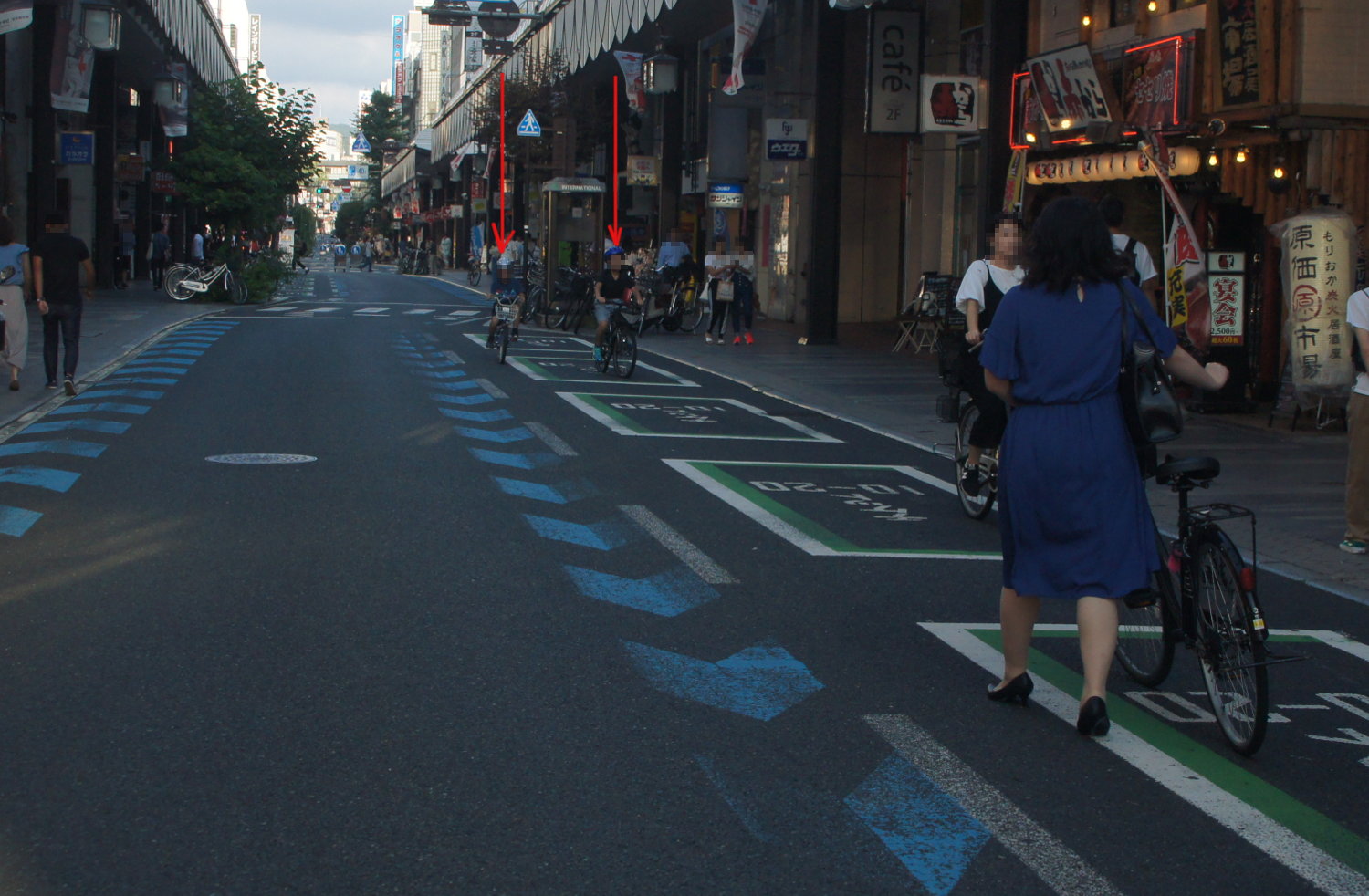 18年9月2日 曇り後晴れ 大通り歩行者天国で小学生に降りてもらう 盛岡自転車事情 楽天ブログ