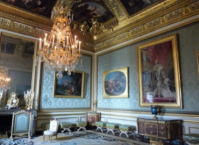 現金特価 ヴェルサイユ宮殿 王妃の寝室の特大壁飾り ベルサイユ宮殿