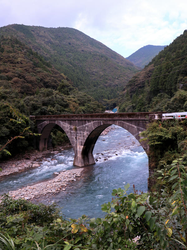 日刊 八鉄 2018.09.26 2482 魚梁瀬森林鉄道遺産 奈半利川線 9