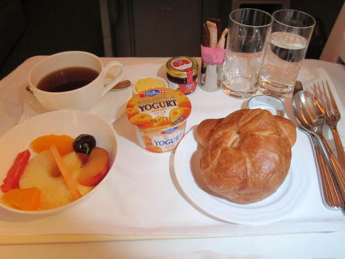 エミレーツ航空（機内食／ビジネスクラス）