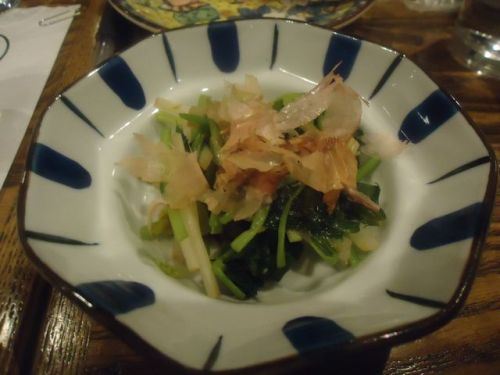 稲毛屋09(根みつばのおひたし).JPG