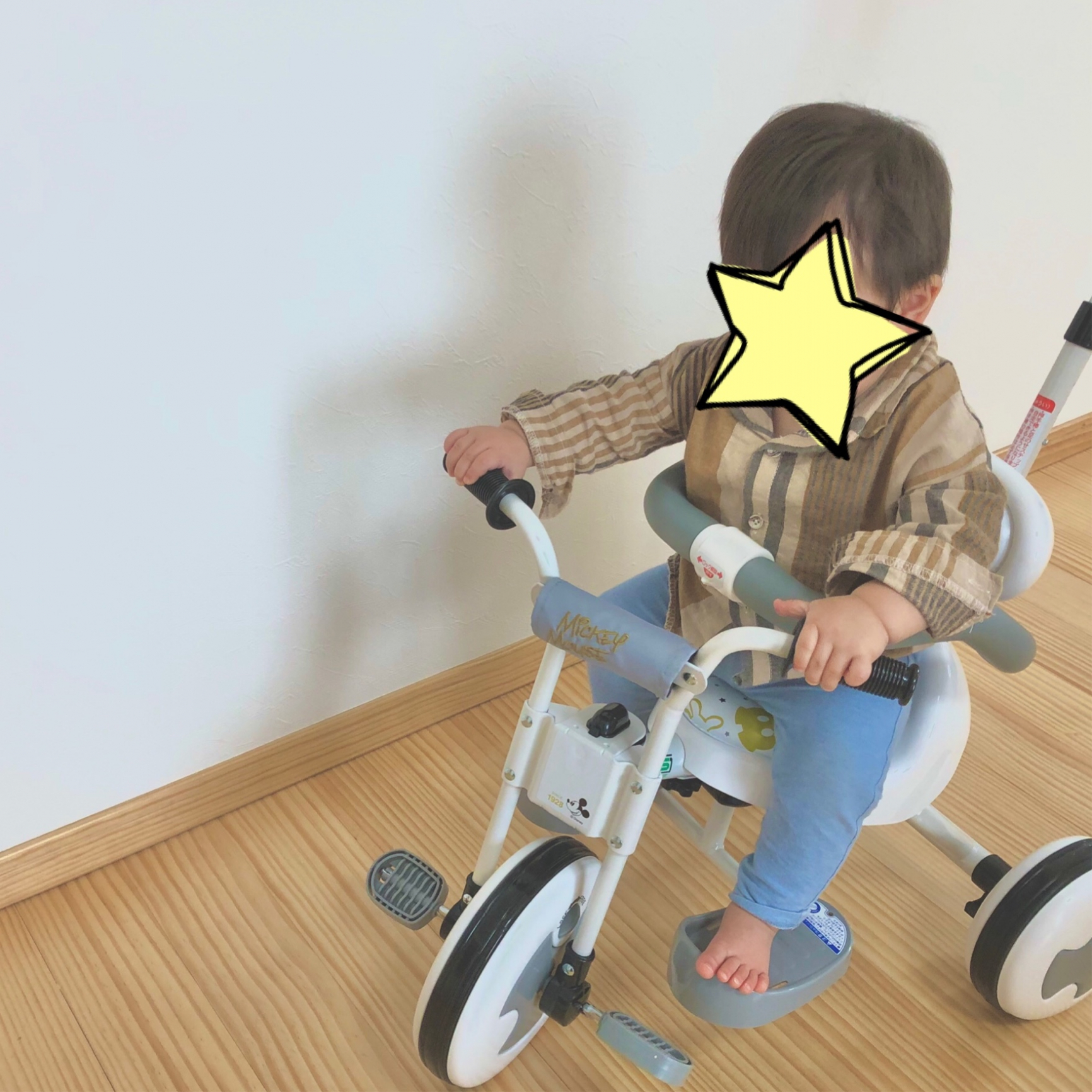 トイザらス限定 ディズニートライクピュア 三輪車 ホワイト 送料無料 Room 欲しい に出会える