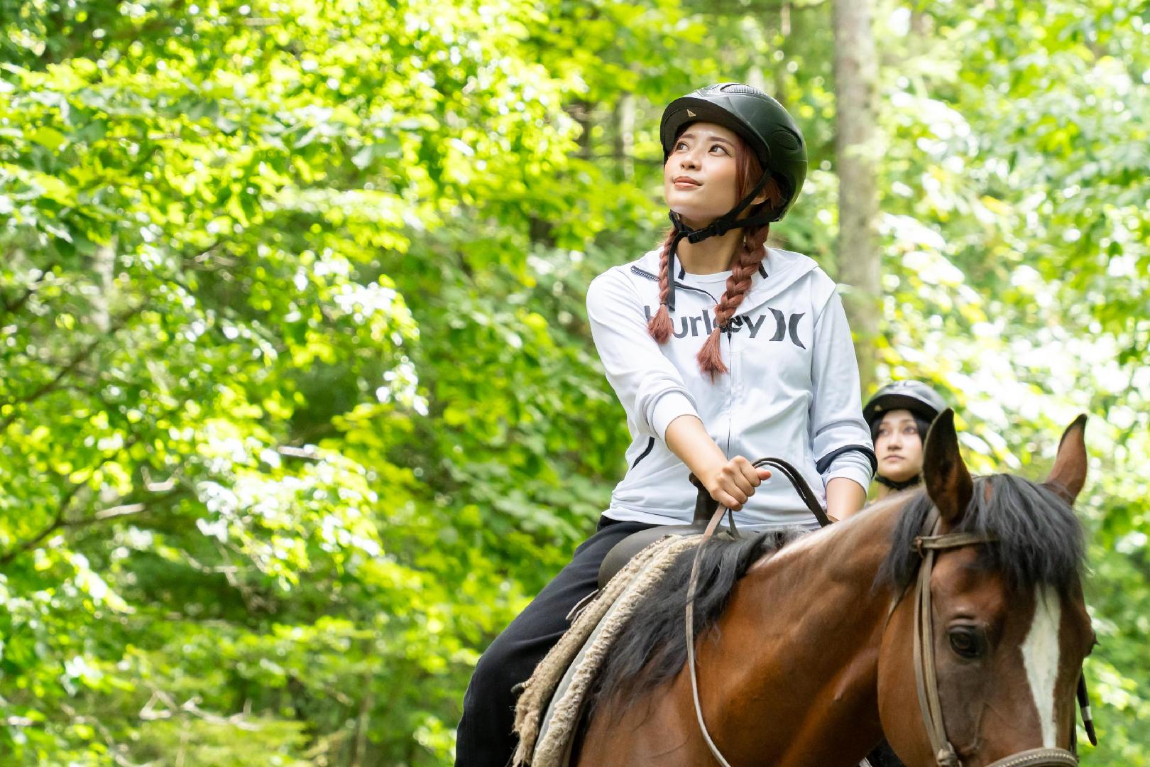 白樺湖ホープ・ロッヂ乗馬牧場