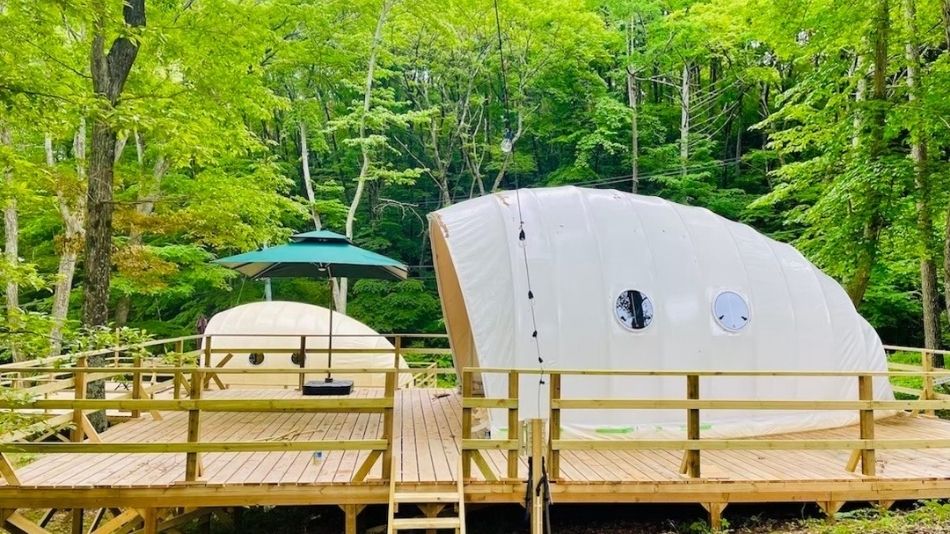 長野 Glamping Base enCamp