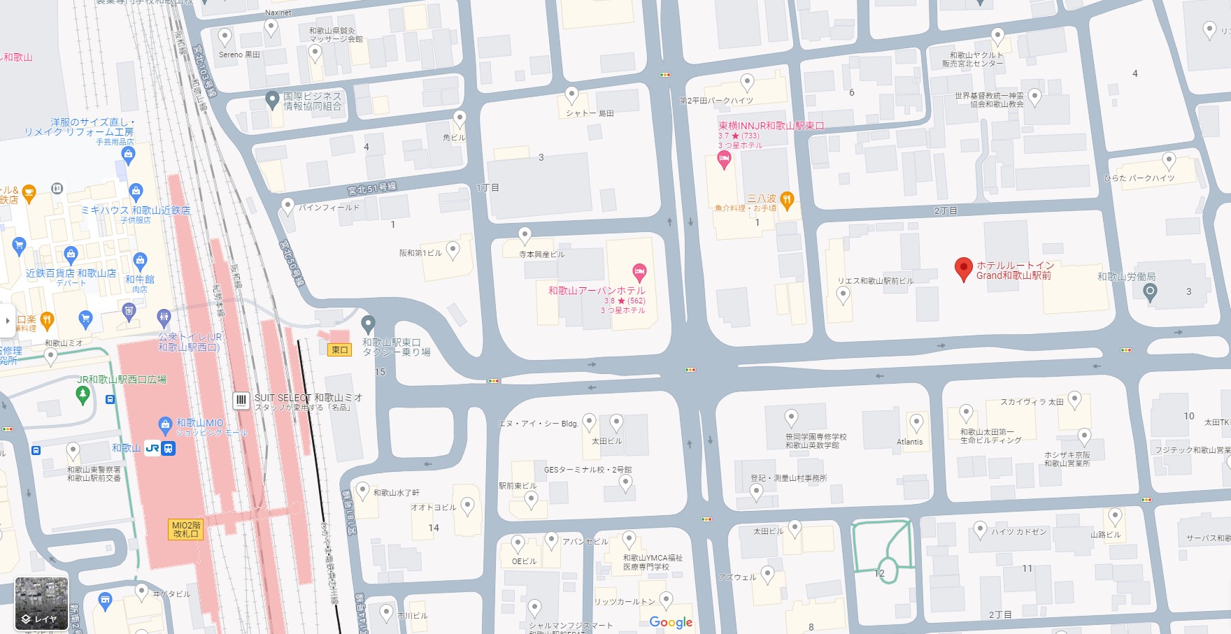 Hotel Route-Inn Grand Wakayama Station East