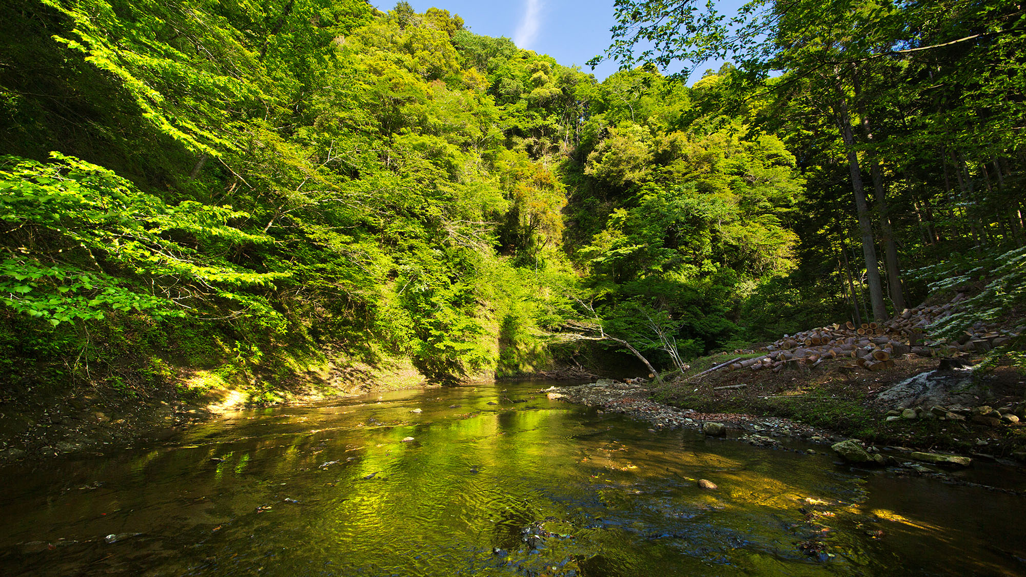 花山水