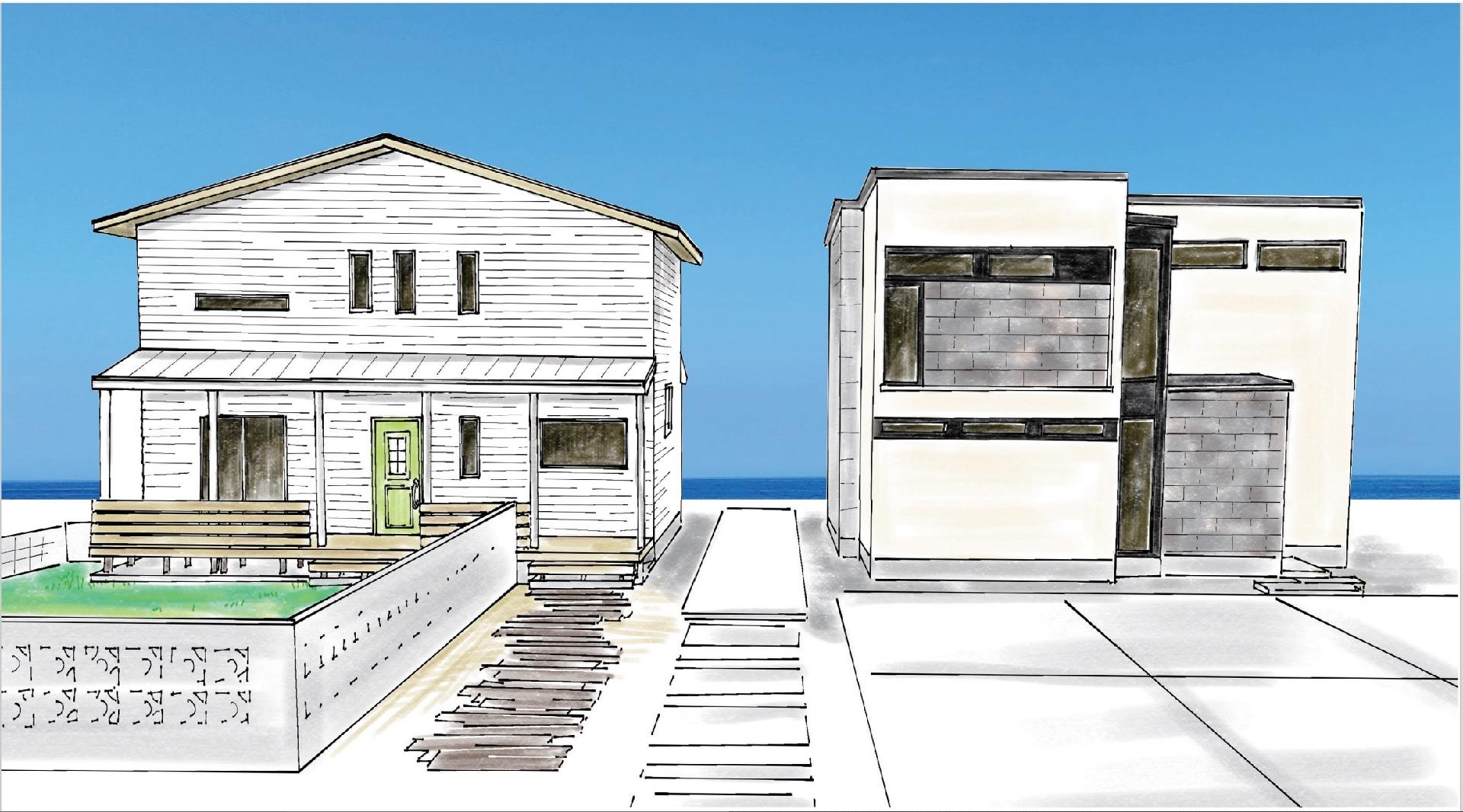 海之空別墅 Sora 海露台與海邊漫步