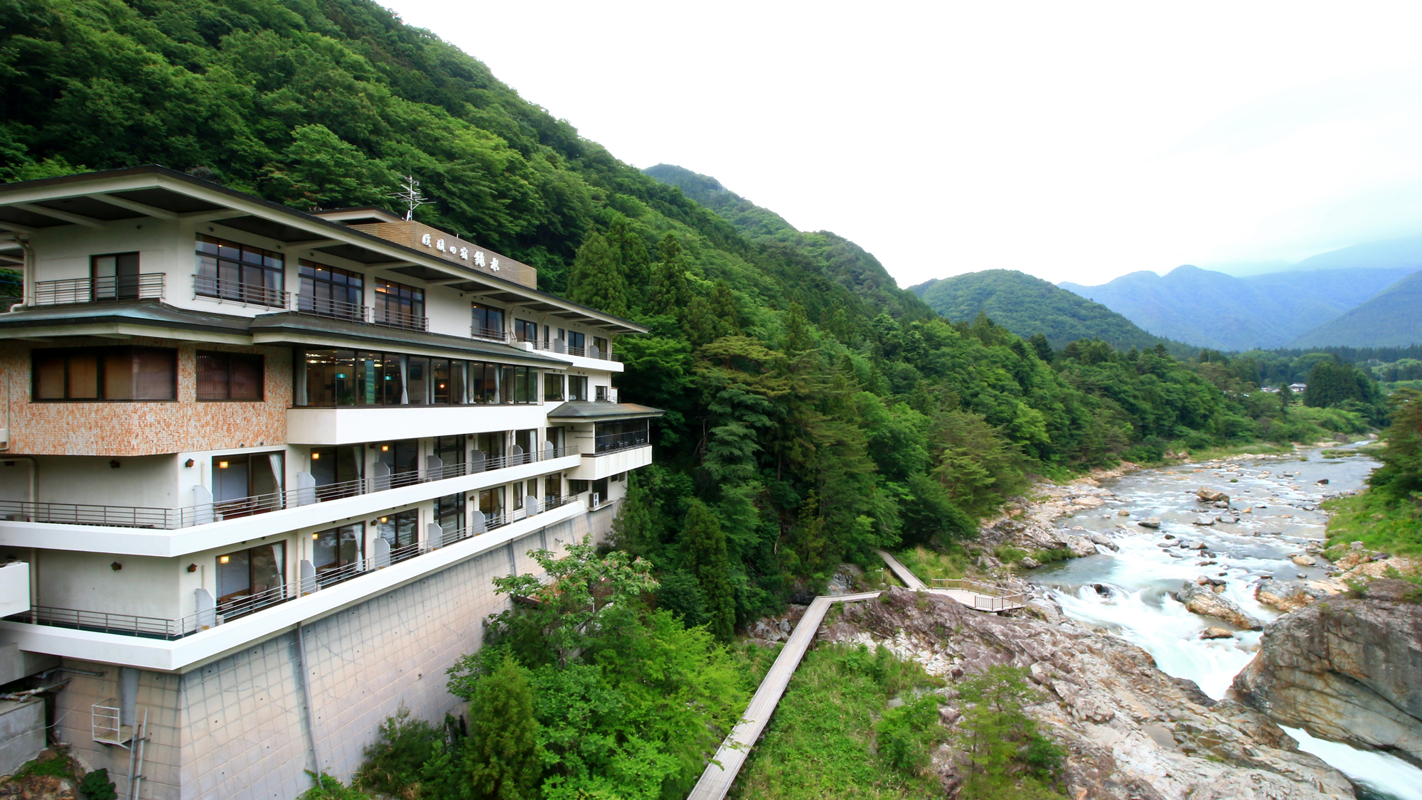 鬼怒川温泉　溪流之宿　绿水