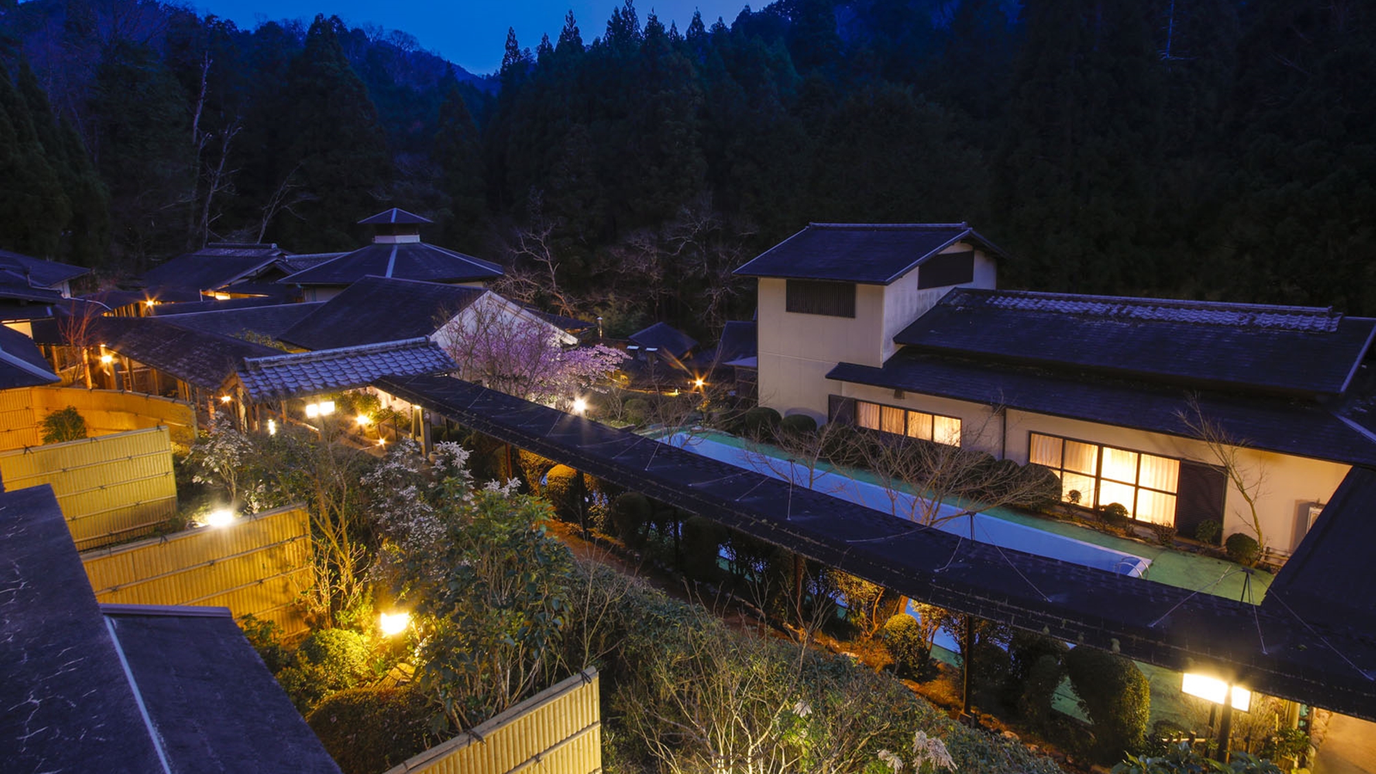 赤目温泉　山の湯　湯元赤目　山水園