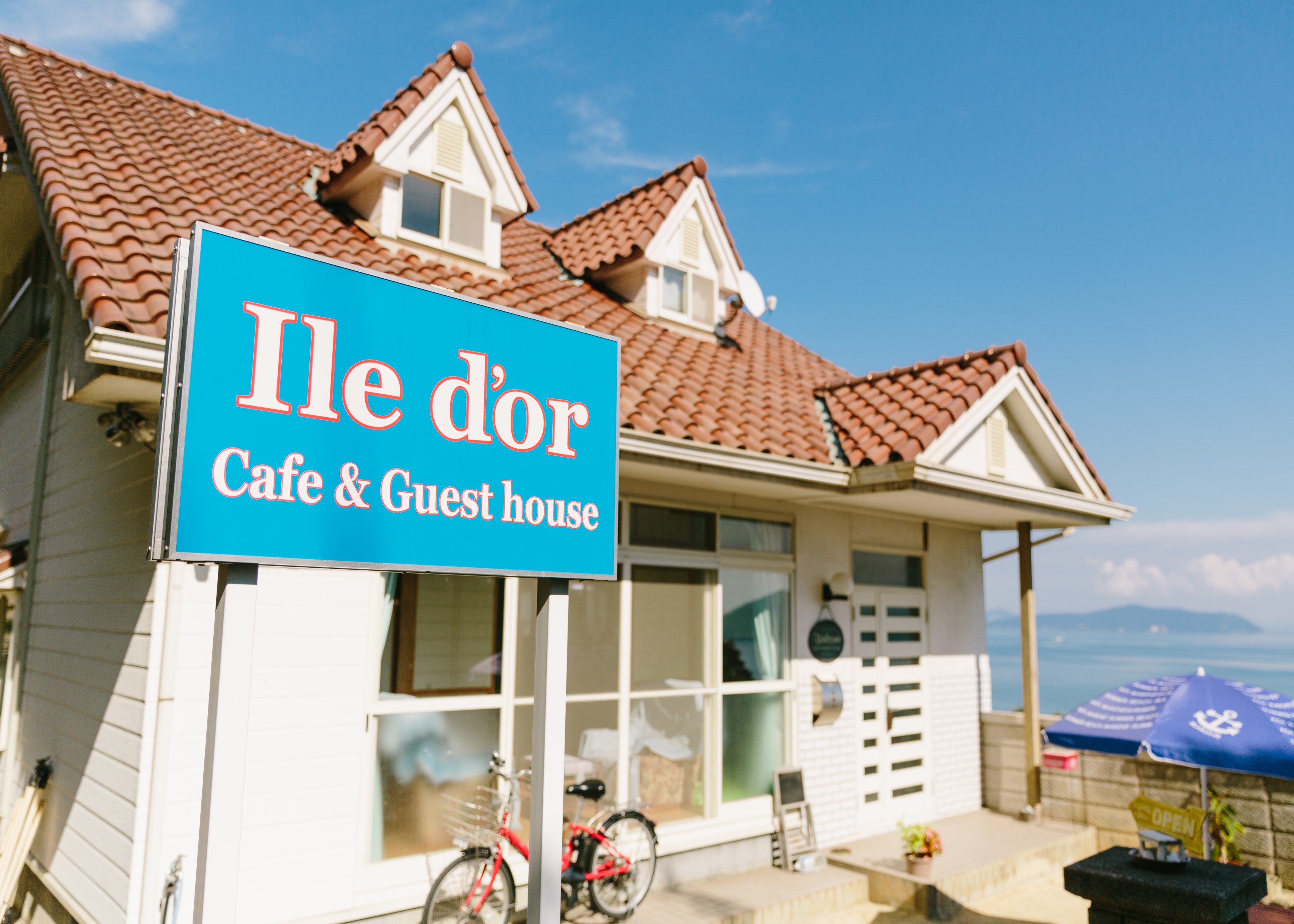 Ｉｌｅ　ｄ’ｏｒ　ｃａｆｅ＆ｇｕｅｓｔｈｏｕｓｅ　＜大飛島＞