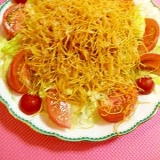 野菜たっぷり!!　ヘルシーバリそば