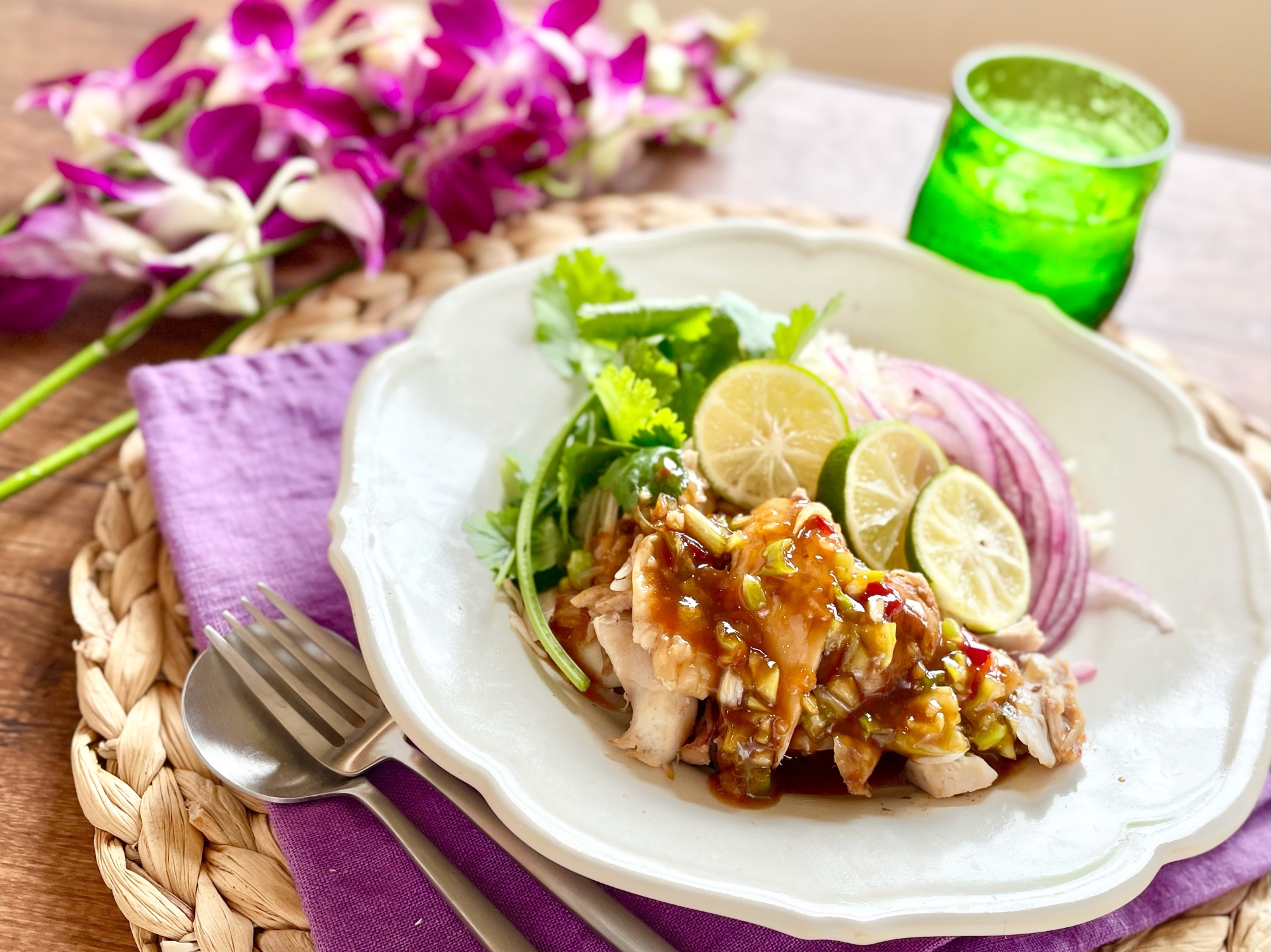 簡単！炊飯器でカオマンガイ！海南鶏飯！