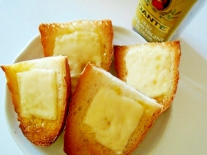 バゲットで オリーブオイル香るチーズトースト レシピ 作り方 By V るん 0394 楽天レシピ