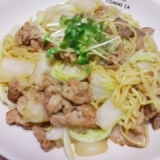 豚肉と白菜の和風焼きそば★